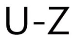 U-Z